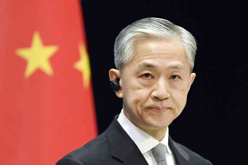 Wang Wenbin, portavoz de Asuntos Exteriores de China, minimizó las acusaciones