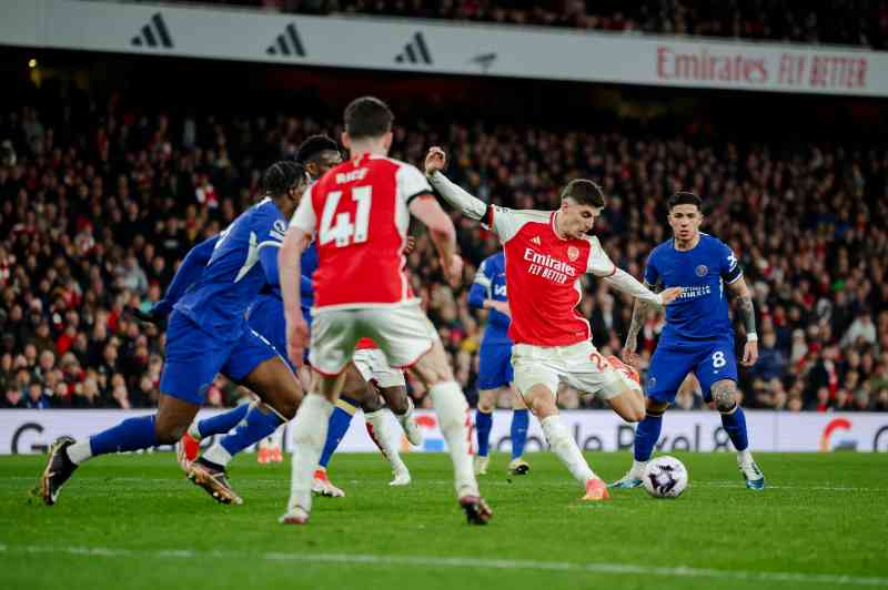 La victoria del Arsenal fue la más grande contra Chelsea en todas las competiciones; esta fue la derrota más abultada de Chelsea en un derbi londinense desde que perdió 6-0 ante Queens Park Rangers en marzo de 1986